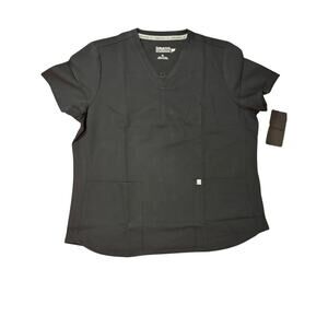 Fabletics Charcoal Women's V-Neck Blouse